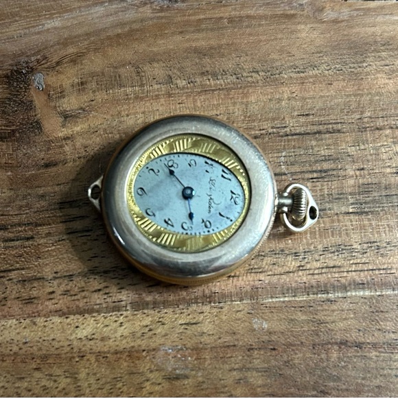 Vintage Molly Stark Hampden Necklace Pendant Watch Gold Tone Chain - Picture 6 of 10